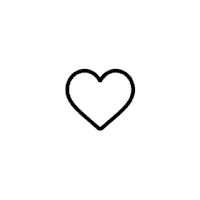 a heart icon in a circle on a white background